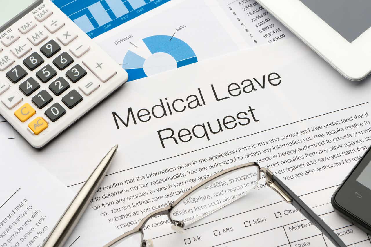 Medicine leave. Medical leave.