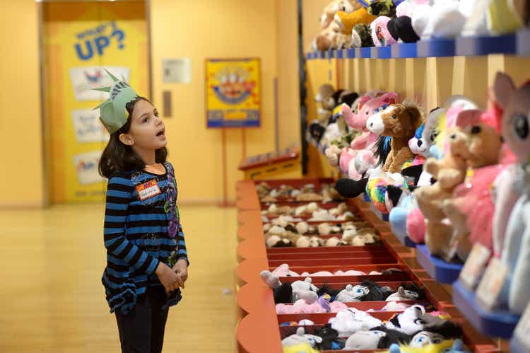 Build-A-Bear Workshop Make-A-Wish Event In New York City