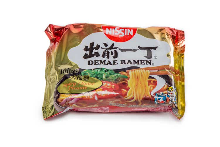 Pack of Nissin Asia Noodles
