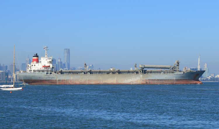 Tanker in Melbourne