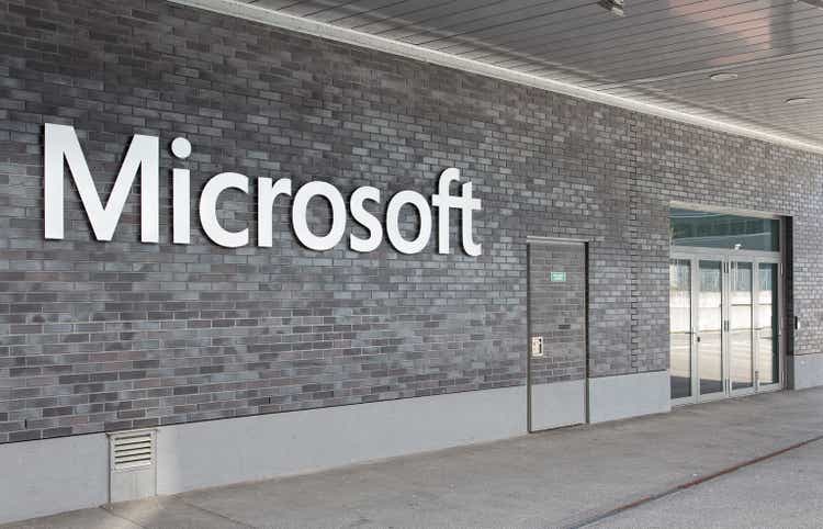 Microsoft Switzerland office entrance