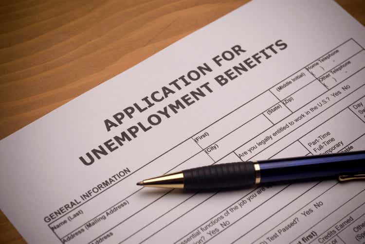 Application for benefits