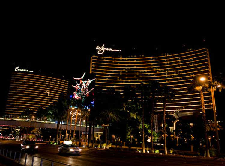 Wynn/Encore Hotel and Casino Nighttime