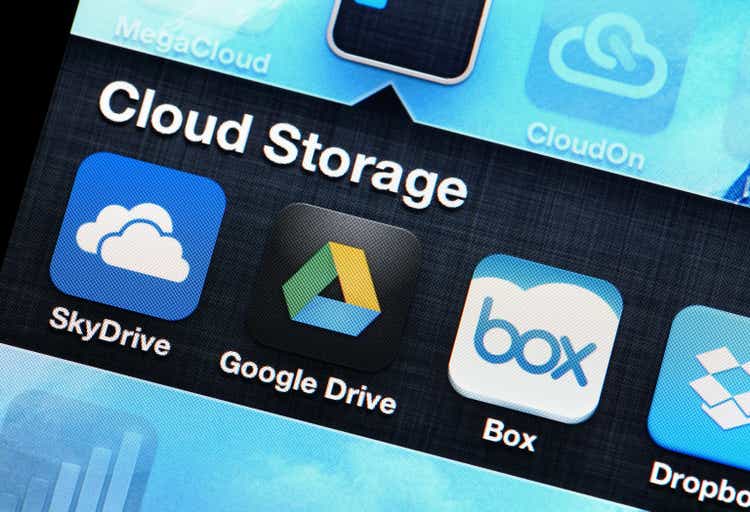 Mobile application of cloud storage