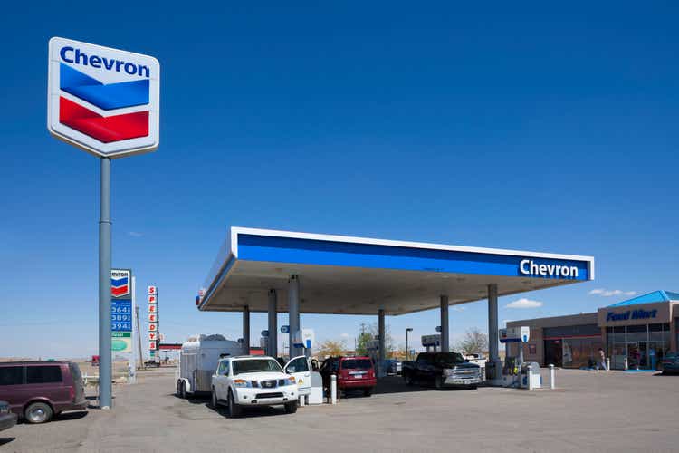 Chevron gas station