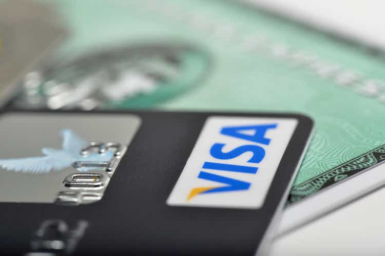 Visa és American Express hitelkártyák