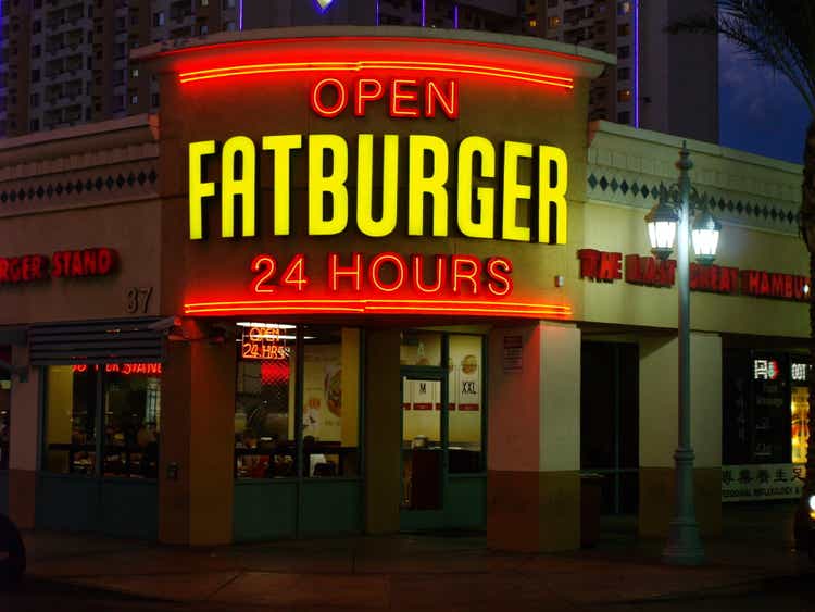 Fatburger restaurant, Las Vegas