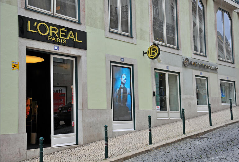 The 1st L"Oreal boutique