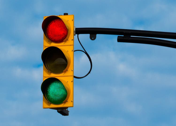 Red and Green Stoplight