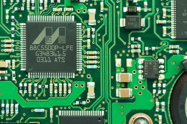 Marvell brand IC on PCB