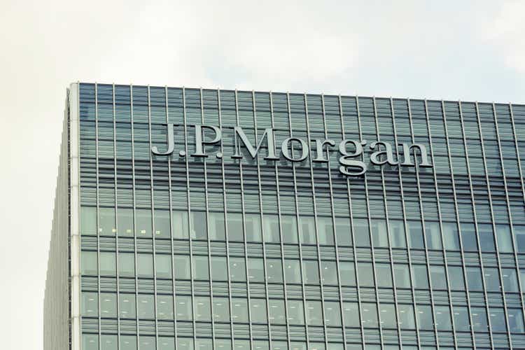 JP Morgan headquarters in London