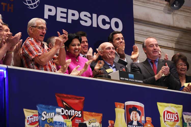 PepsiCo Marks 50th Anniversary At New York Stock Exchange