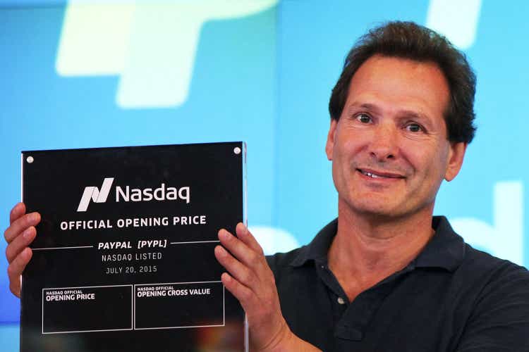 Paypal CEO Dan Schulman Opens Trading On Nasdaq Exchange