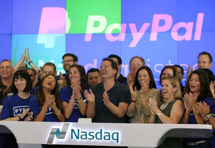 Paypal CEO Dan Schulman Opens Trading On Nasdaq Exchange