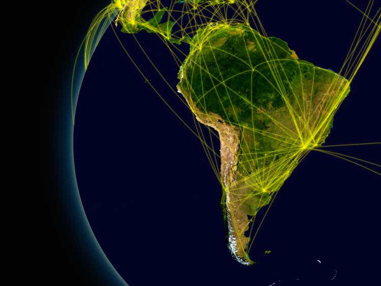 South America connections