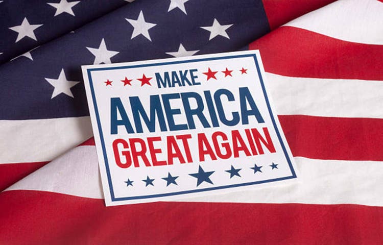 American Flag - Make America great again