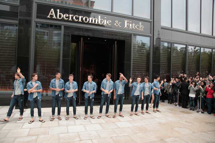 Abercrombie & Fitch Opens Shanghai Flagship Store