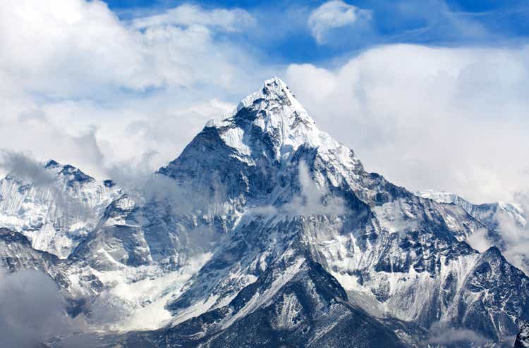 Ama Dablam Mount in the Nepal Himalaya