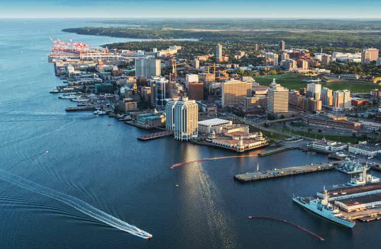 Halifax Waterfront Aerial View