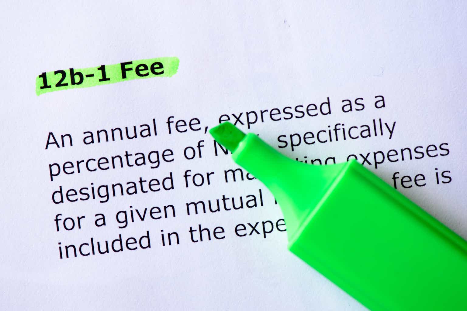 12b1 Fees What They Are & What They're Used For Seeking Alpha