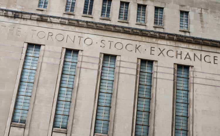 The Toronto stock exchange