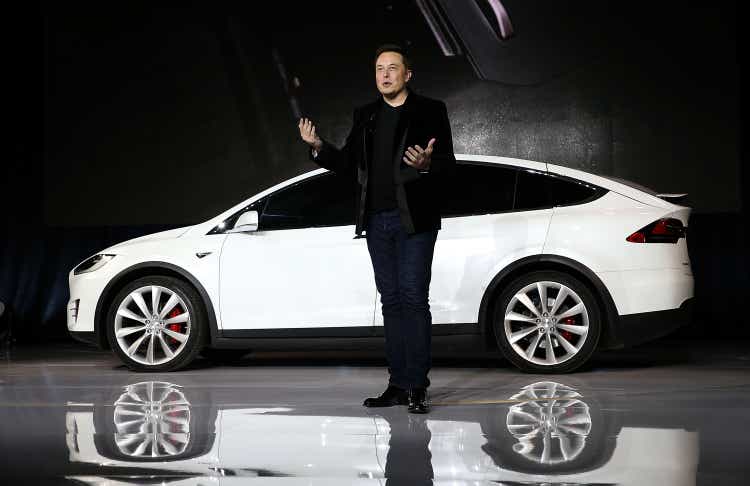 Tesla Debuts Its New Crossover SUV Model, Tesla X