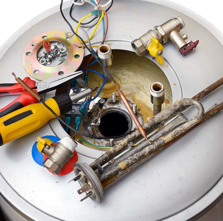 Repair water heater