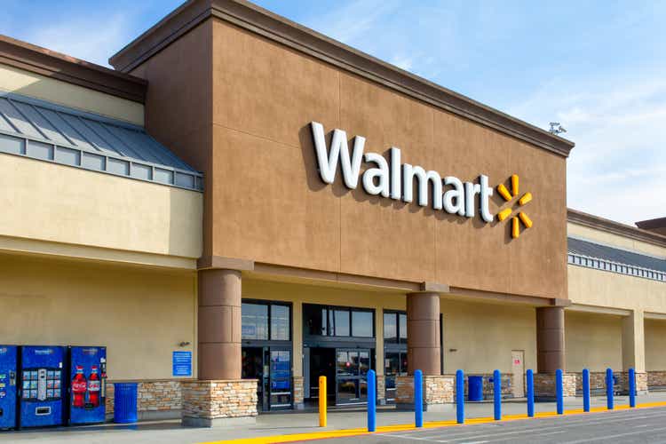 Walmart shop exterior