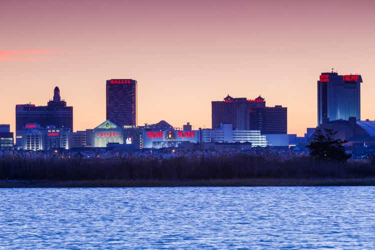 Atlantic City skyine