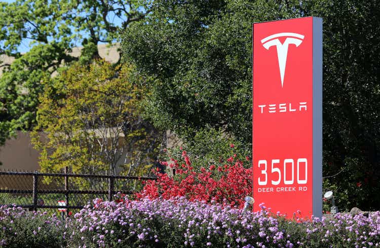 The global headquarters of Tesla Motors