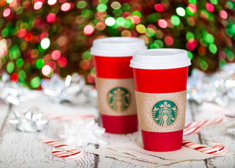 Starbucks holiday beverage