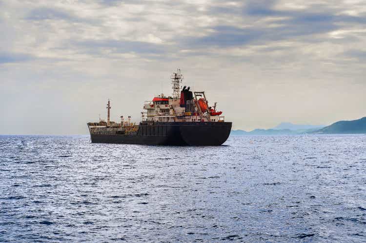 Oil tanker ship