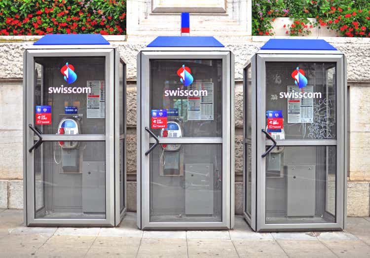Swisscom phone booth