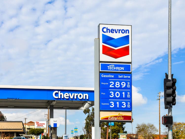 Chevron Gas Station, San Carlos, CA