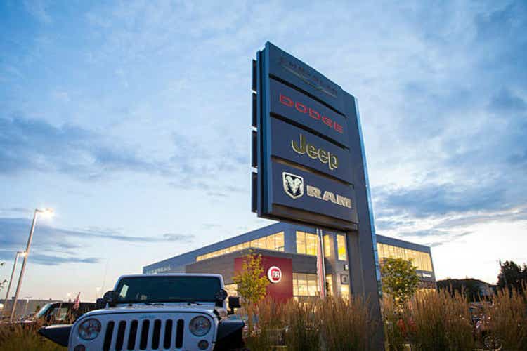 jeep.dodge,chrysler and ram Dealership sign