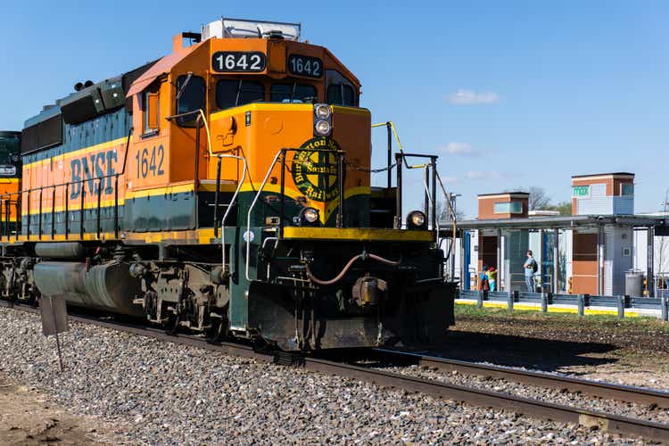 BNSF Train, Burlington Northern Santa Fe