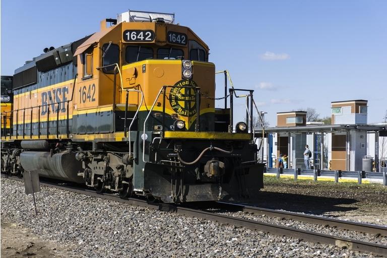 BNSF Train, Burlington Northern Santa Fe