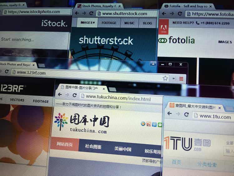 International and china mainly microstock photo websites.