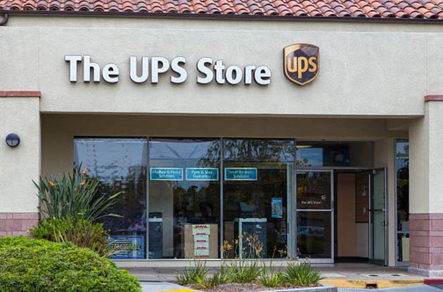 The UPS Store Exterior