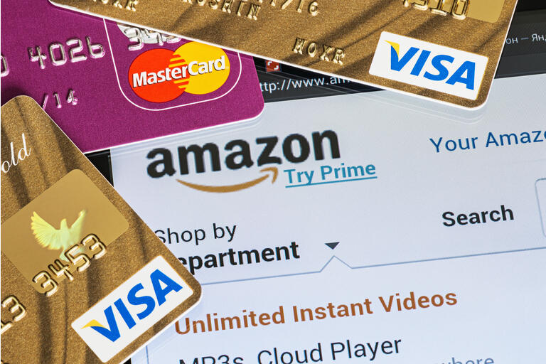 Payment of purchases from the online store Amazon payments using