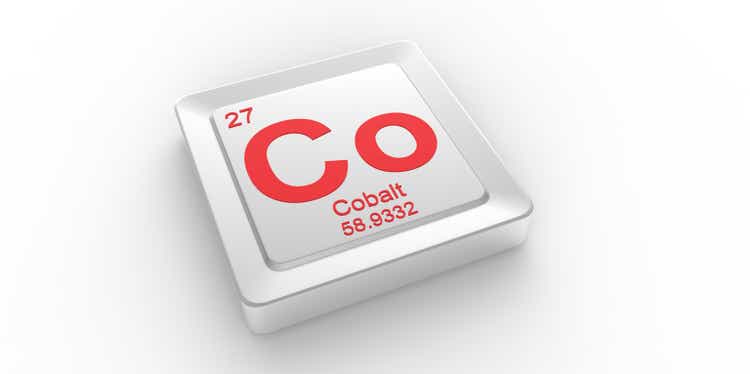 Co symbol 27 material for Cobalt chemical element