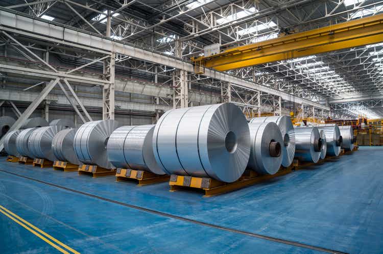 Large Aluminium Steel Rolls