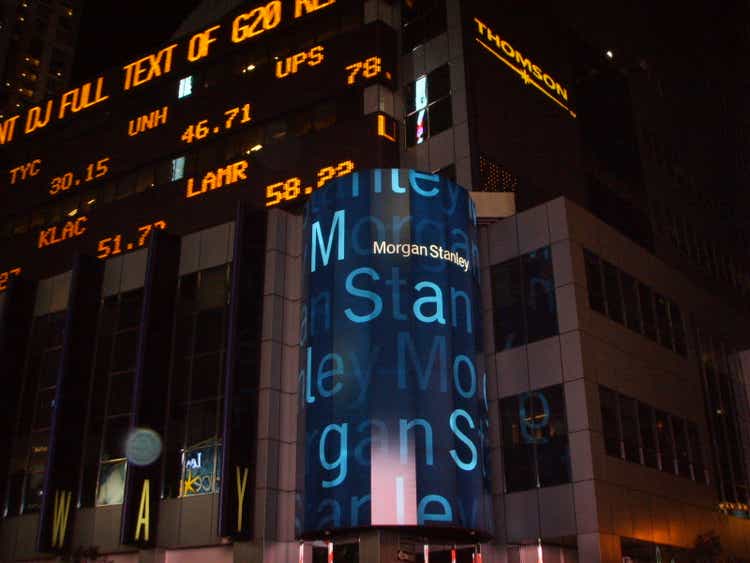 Morgan Stanley Headquarters Building in New York.