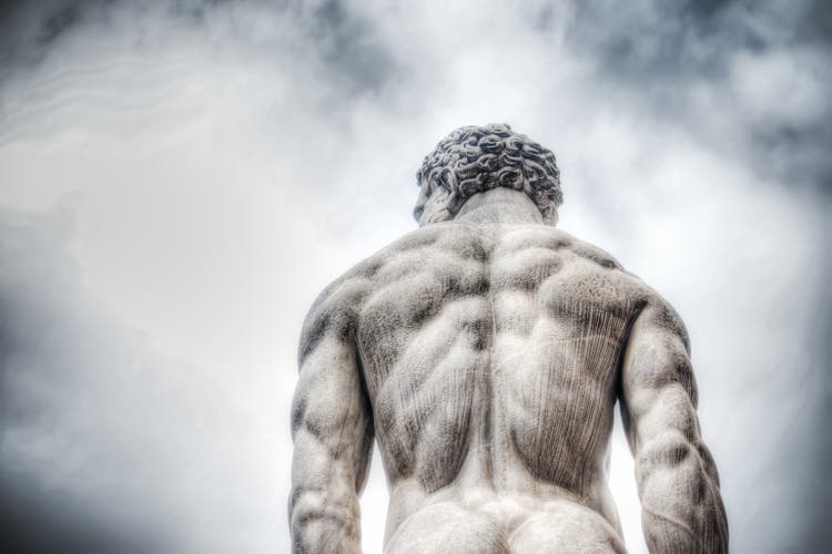 Hercules statues in Piazza della Signoria