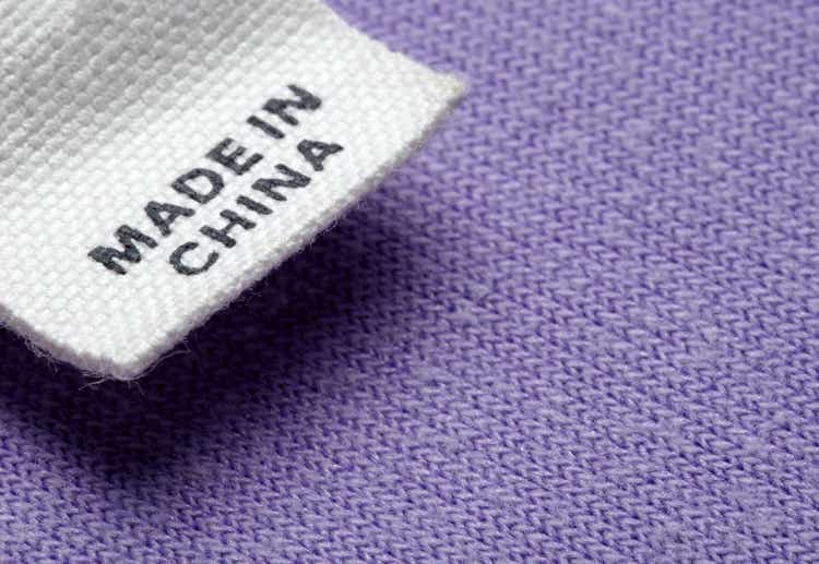 clothing label made in china cheap