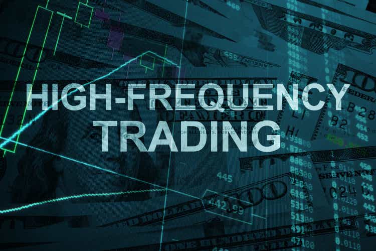 Words High-frequency trading with the financial data.