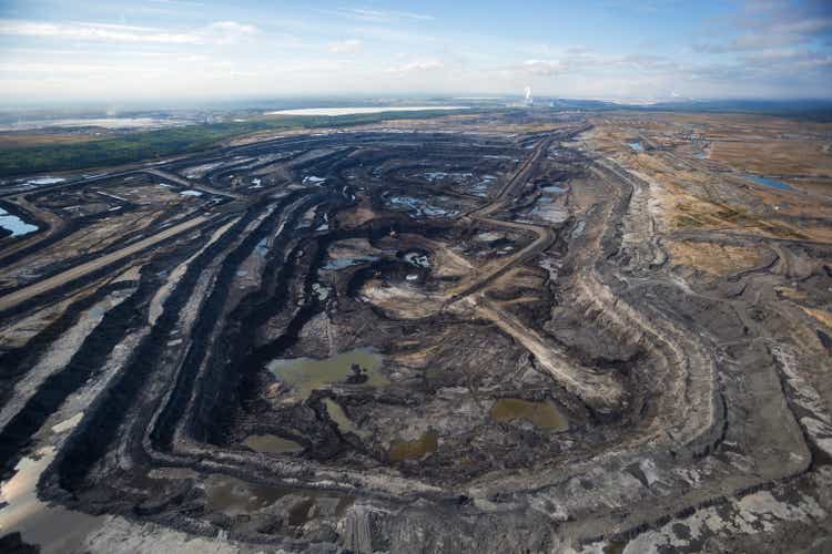 Oilsands Aerial Photo