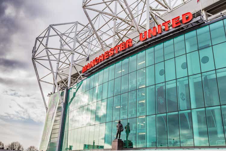 Old Trafford football stadium