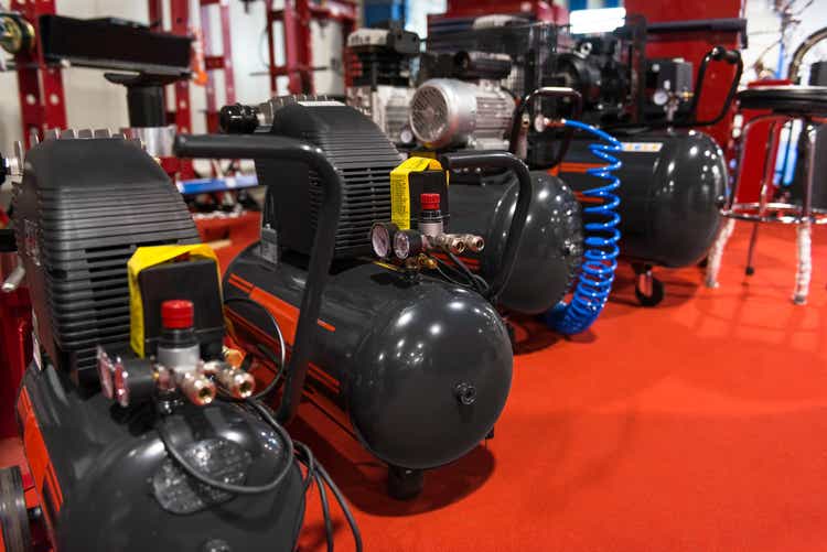 Air compressor pressure pumps