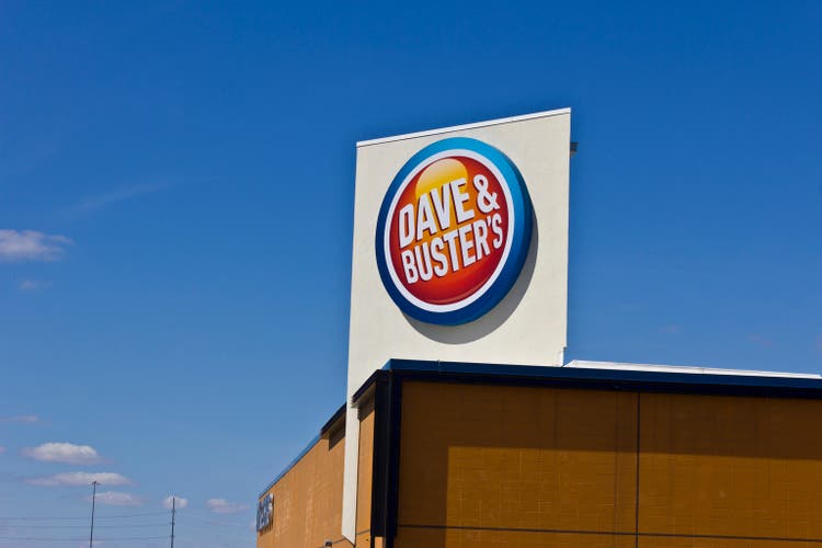 Indianapolis-de março de 2016 : Dave Buster Restaurante II &